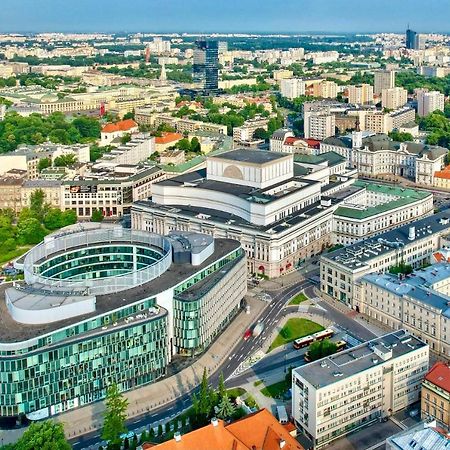 Super Apartament White Warszawa 2X Metro Scisle Centrum Wifi 300 Mbs New Luaran gambar