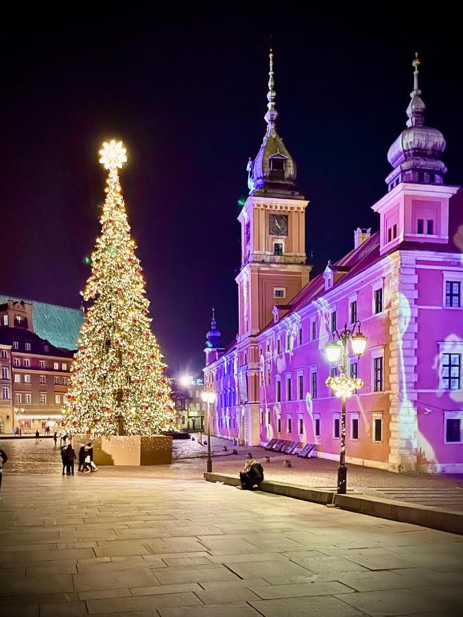 Super Apartament White Warszawa 2X Metro Scisle Centrum Wifi 300 Mbs New Luaran gambar