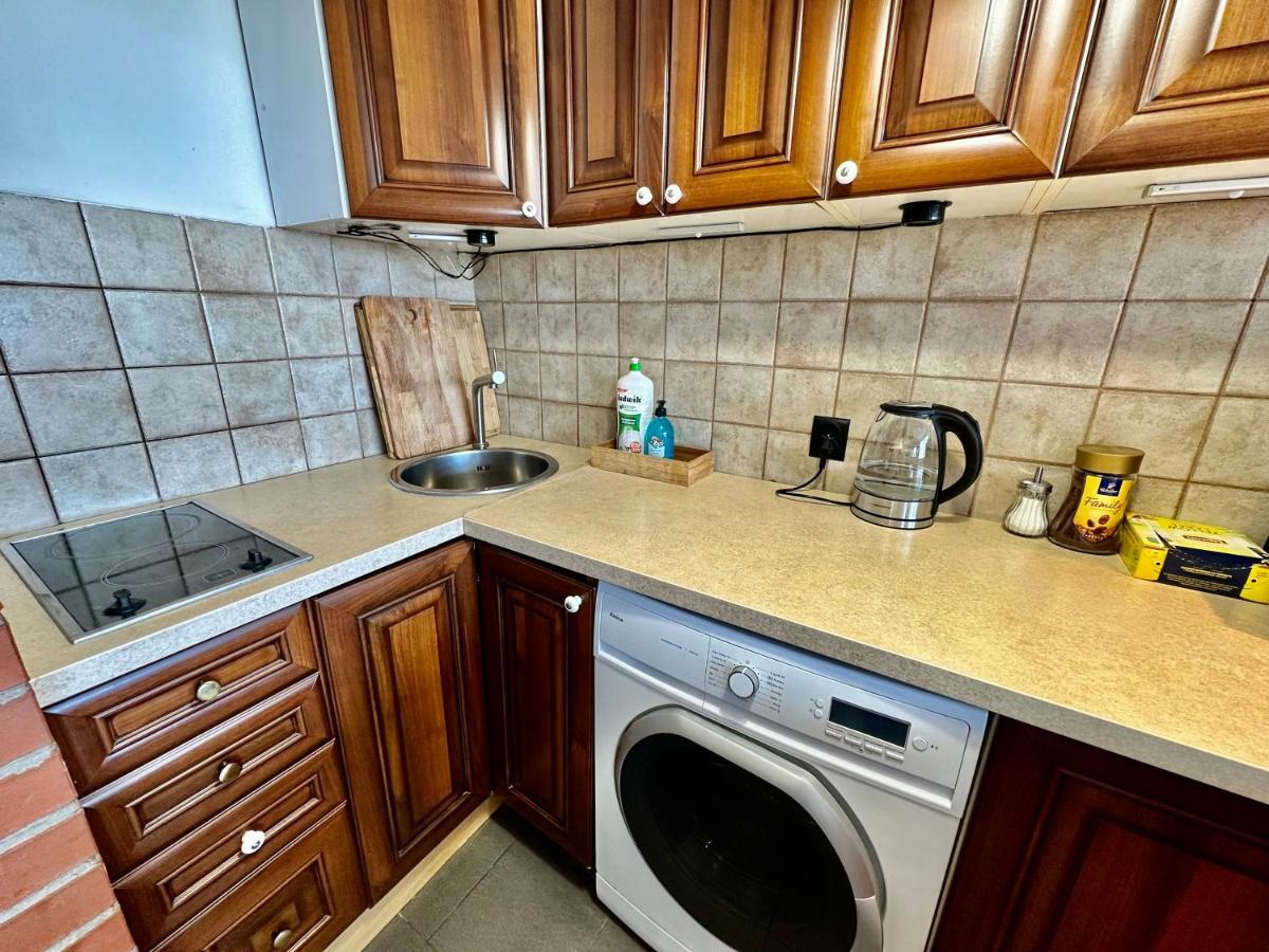 Super Apartament White Warszawa 2X Metro Scisle Centrum Wifi 300 Mbs New Luaran gambar
