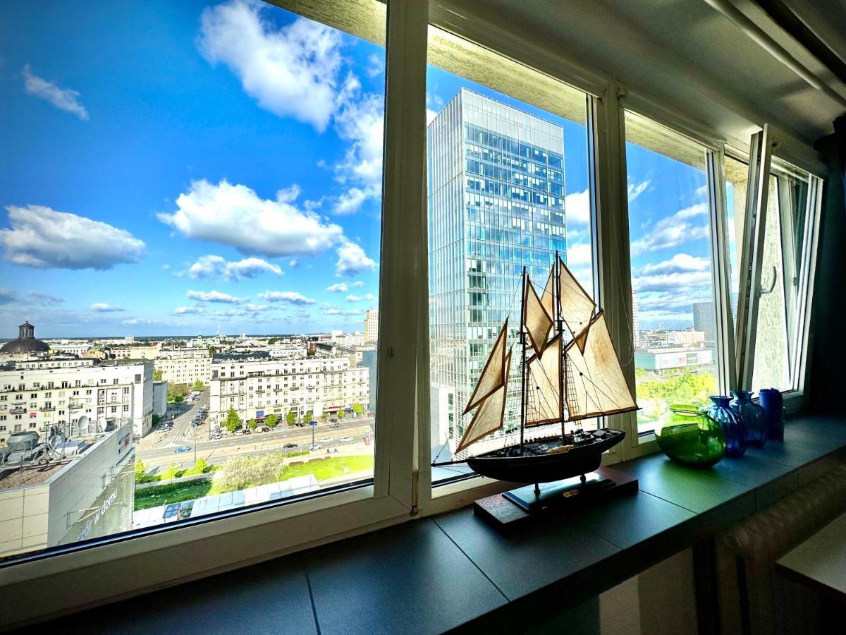 Super Apartament White Warszawa 2X Metro Scisle Centrum Wifi 300 Mbs New Luaran gambar