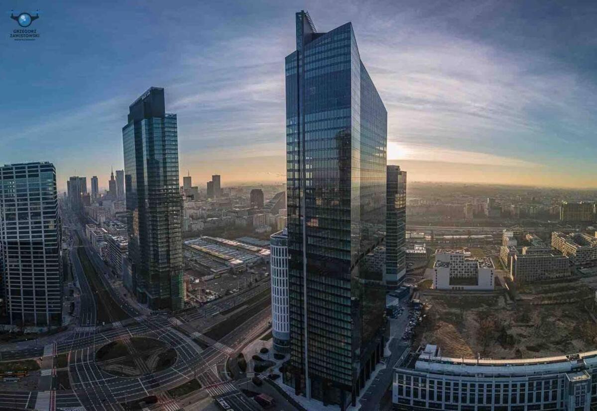 Super Apartament White Warszawa 2X Metro Scisle Centrum Wifi 300 Mbs New Luaran gambar
