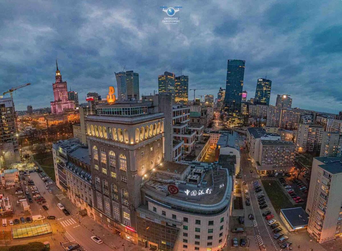 Super Apartament White Warszawa 2X Metro Scisle Centrum Wifi 300 Mbs New Luaran gambar